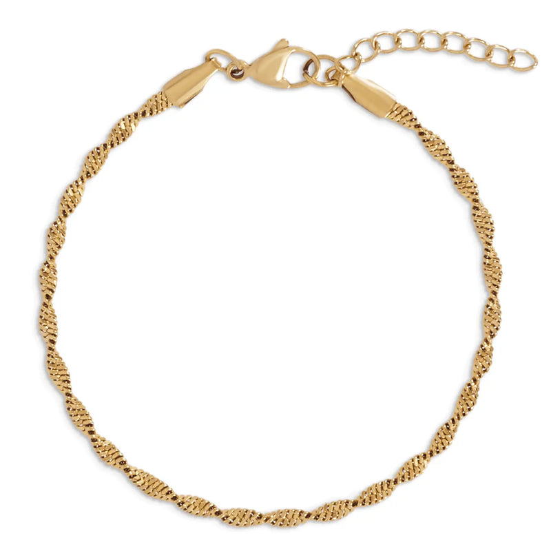 Pierce Twist Chain Bracelet