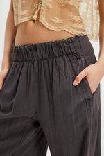 Days End Linen Pull-On Pants