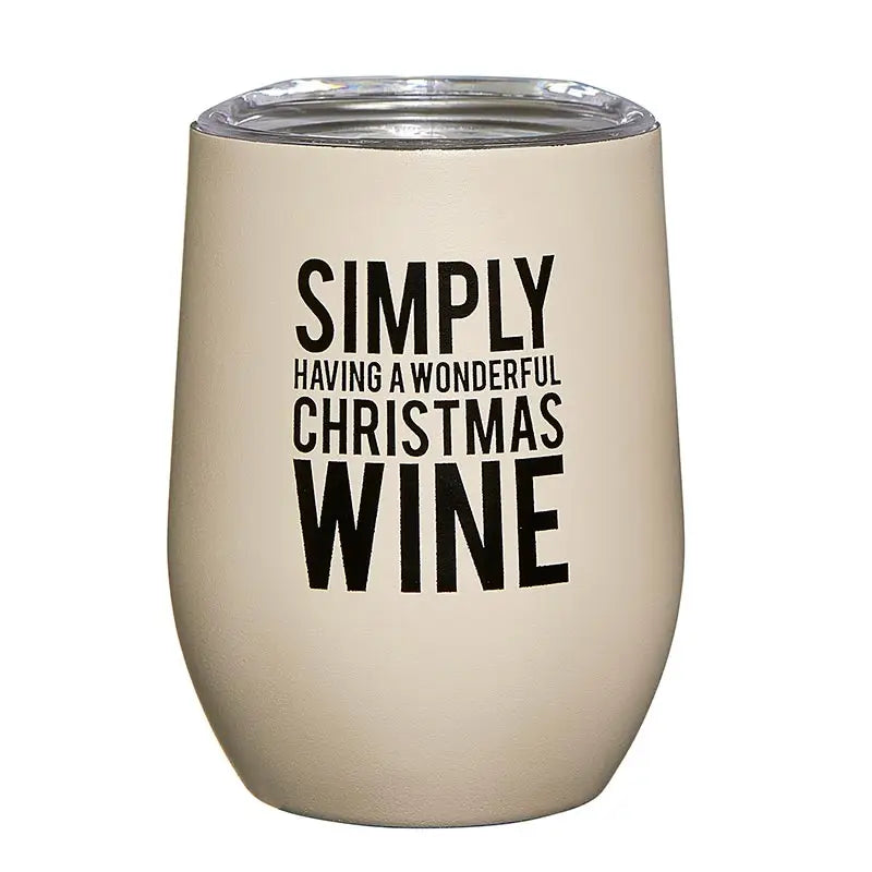 Christmas Wine Tumbler