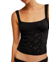 Full Bloom Eyelet Cami