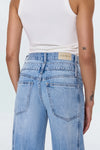 Caleb High Rise Relaxed Stacked Waist Jeans