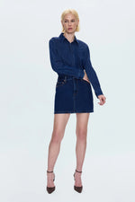 Pixie Mix Media Mini Dress