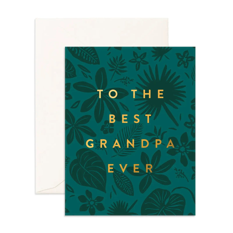Best Grandpa Greeting Card