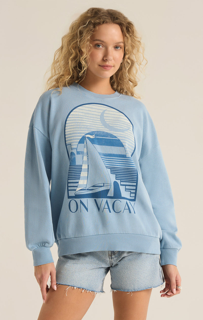 On Vacay Sweatshirt