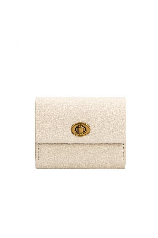 Rita Ivory Vegan Card Case