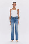 Cassie Super High Rise Straight - Serpentine Vintage