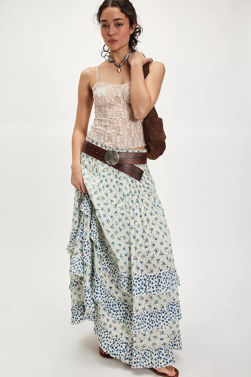 Brynn Printed Maxi Skirt