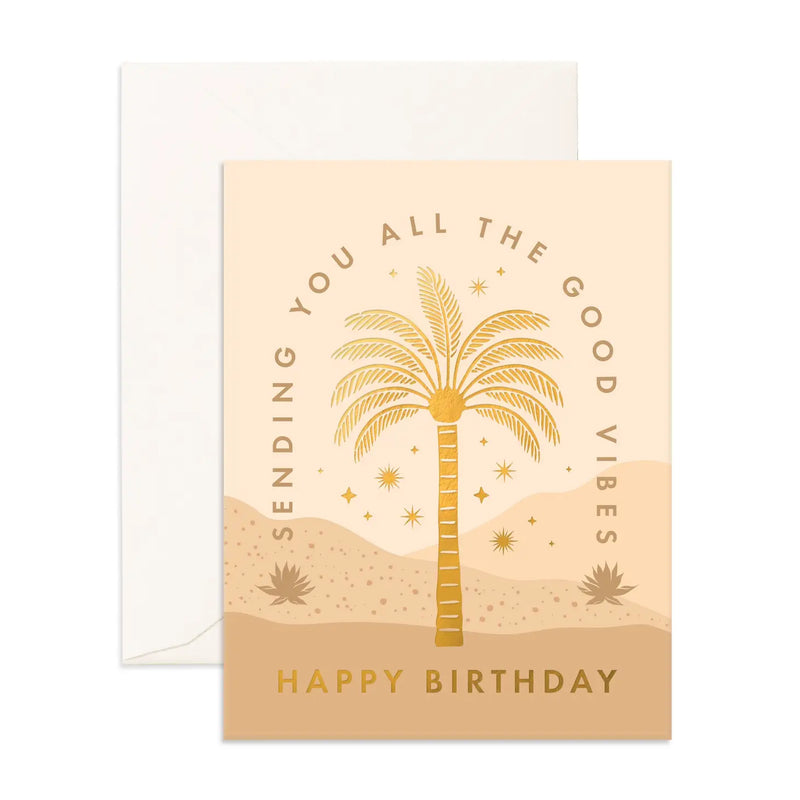 Birthday Palm Card