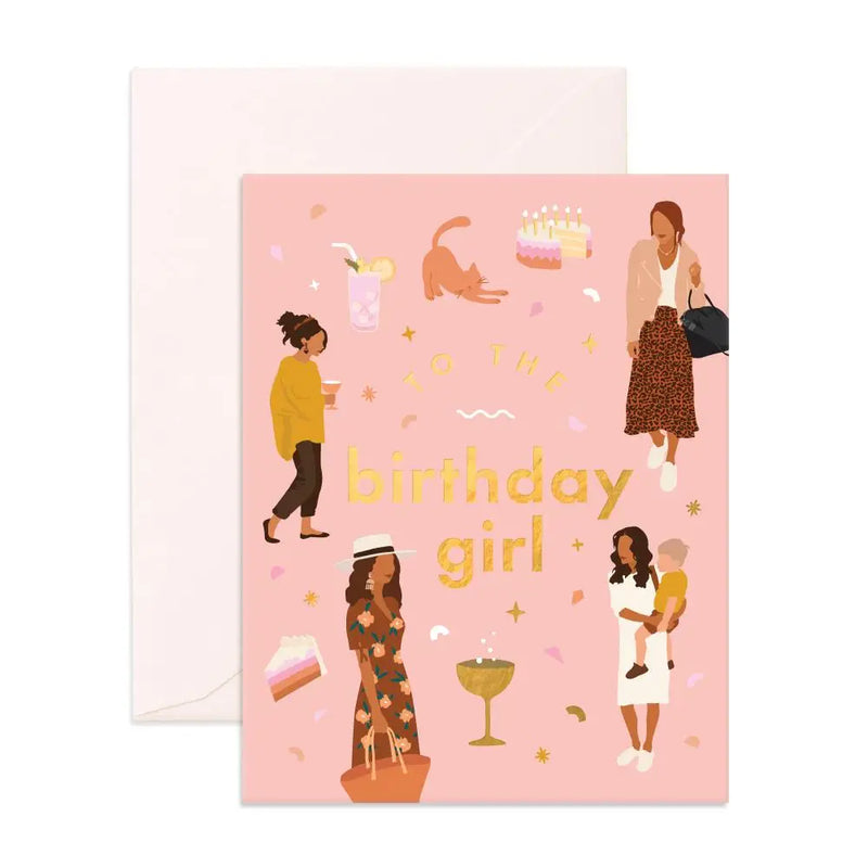 Muse Birthday Girl Card