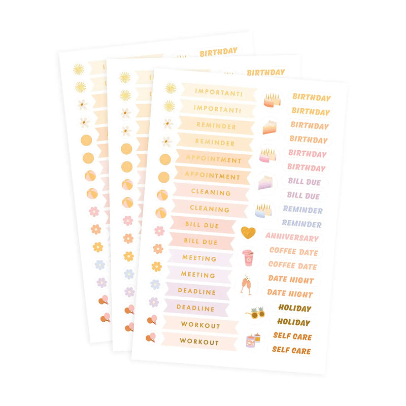 Planner Set Stickers