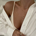 Camilla Dainty Lariat Chain Necklace