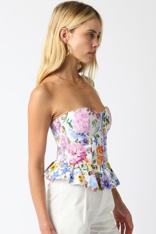 Aria Peplum Top