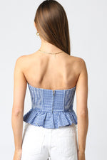 Saylor Checkered Top