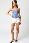 Saylor Checkered Top