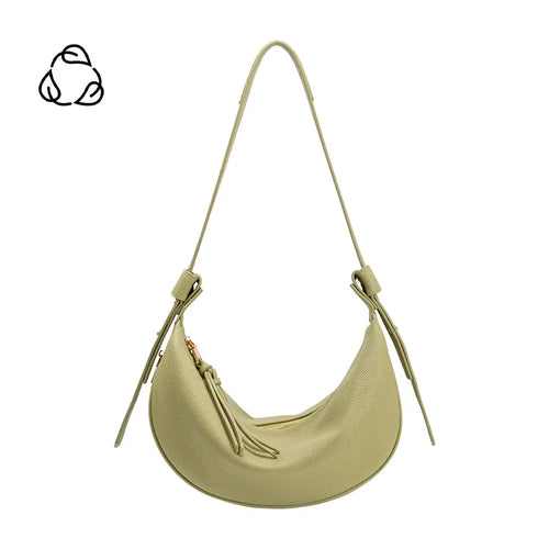 Hayden Pistachio Recycled Vegan Crossbody Bag