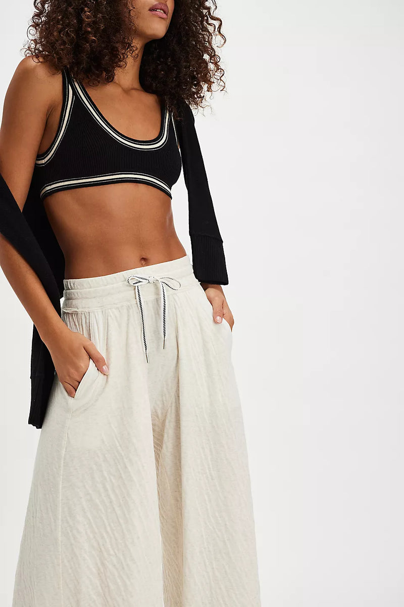 Wait A Minute Wide-Leg Lounge Pants
