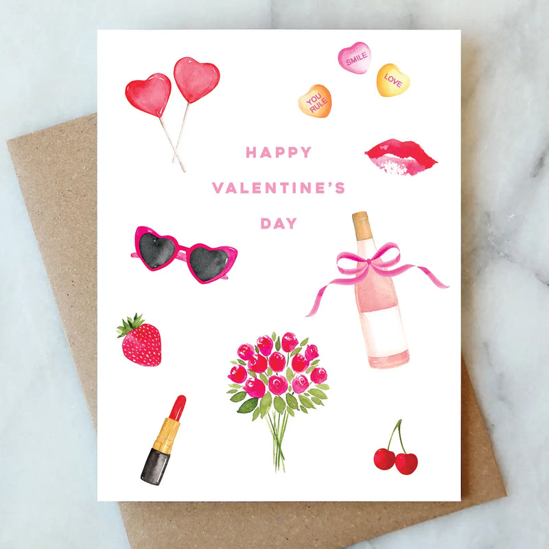 Girly Vday Card