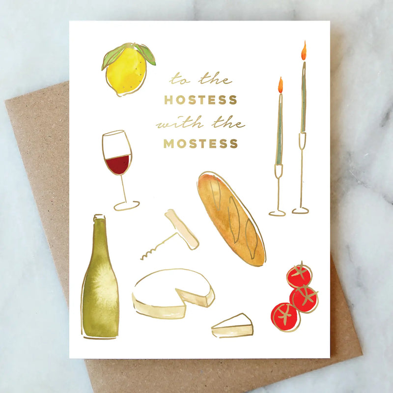 Hostess Card