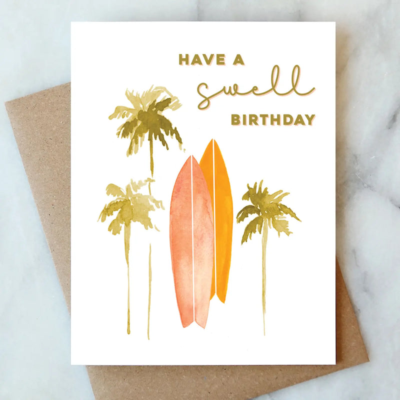 Surf Bday Card