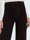 Penny High Rise Wide Leg Jean - Mocha