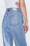 Wes High Rise Barrel Jean - Spellbound