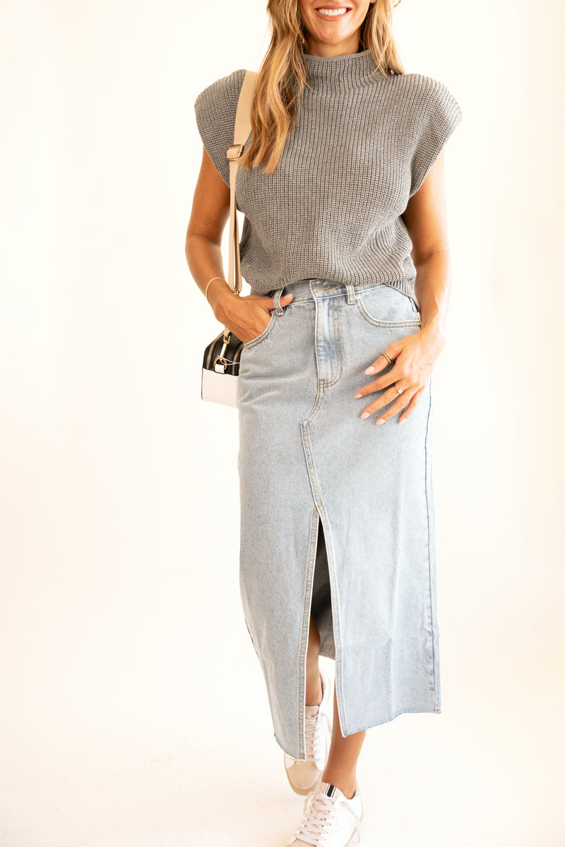 Bryce Denim Skirt