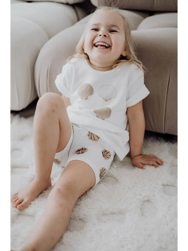 Shell Knitted Shorts