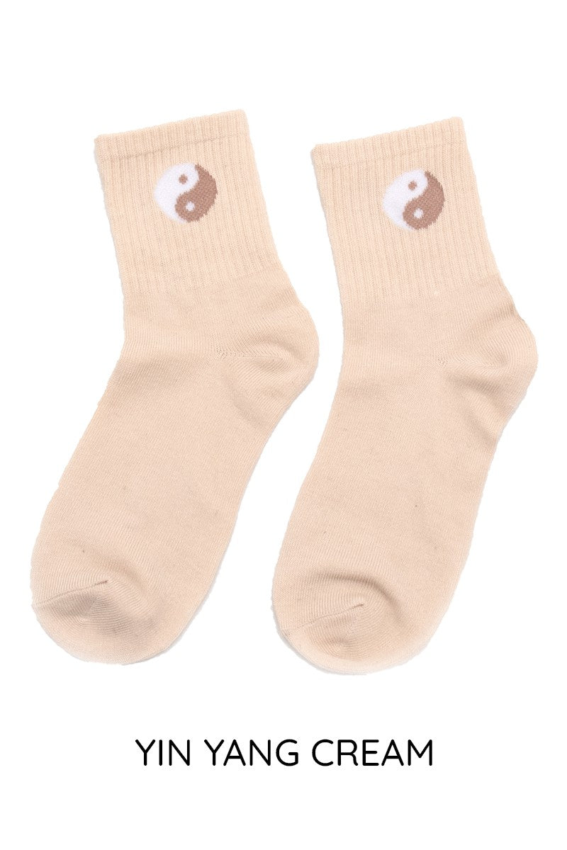 Ying Yang Socks