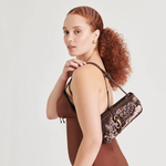Alice Shoulder Bag Brown Sequin Stella