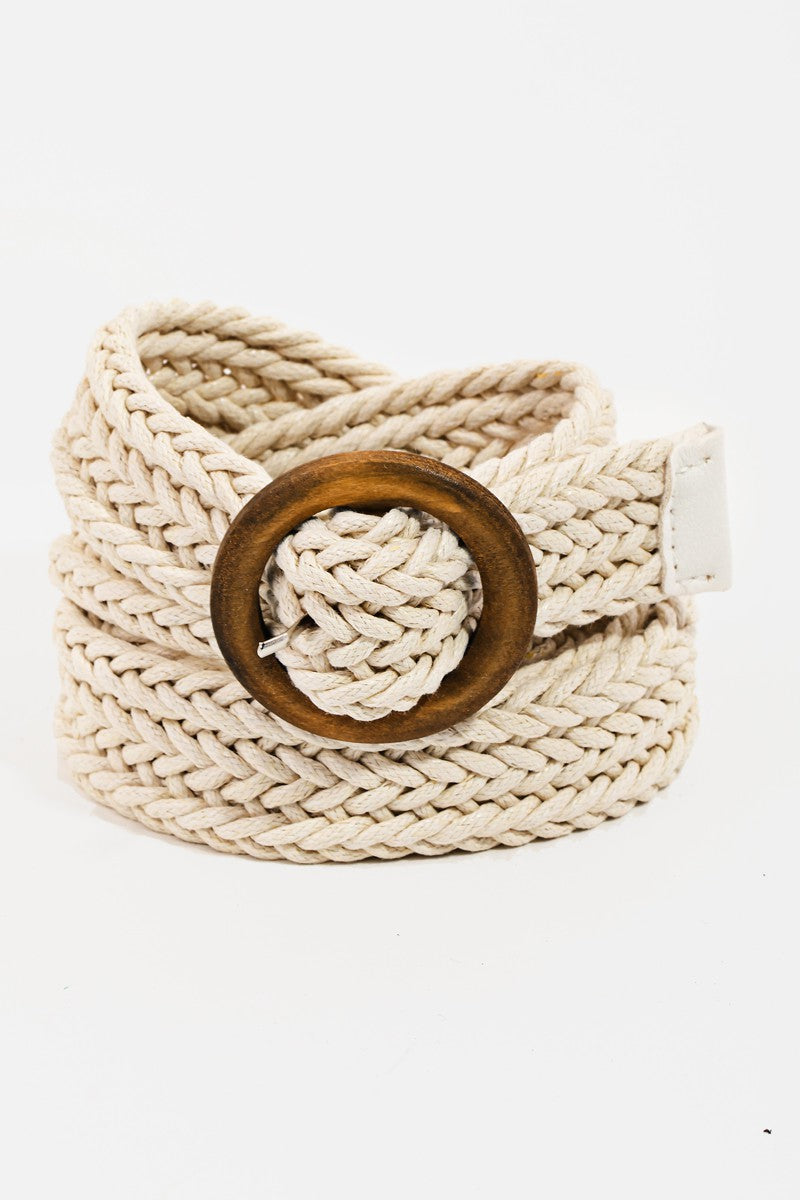 Wooden Circle Belt