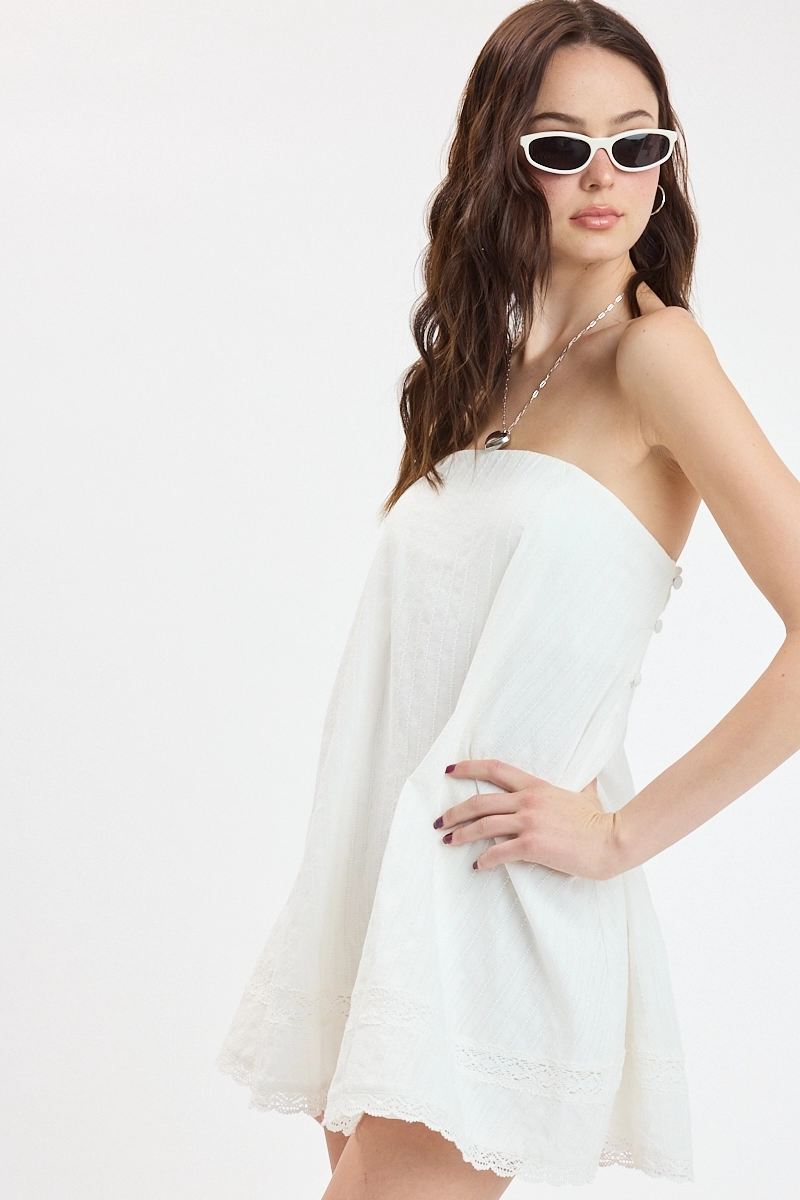 dani mini dress white Dani Mini Dress Large / White