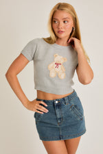 Teddy Sweater Top