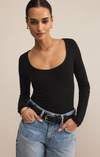 Second Skin Scoop Neck Top