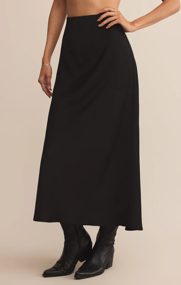 Isabel Satin Skirt
