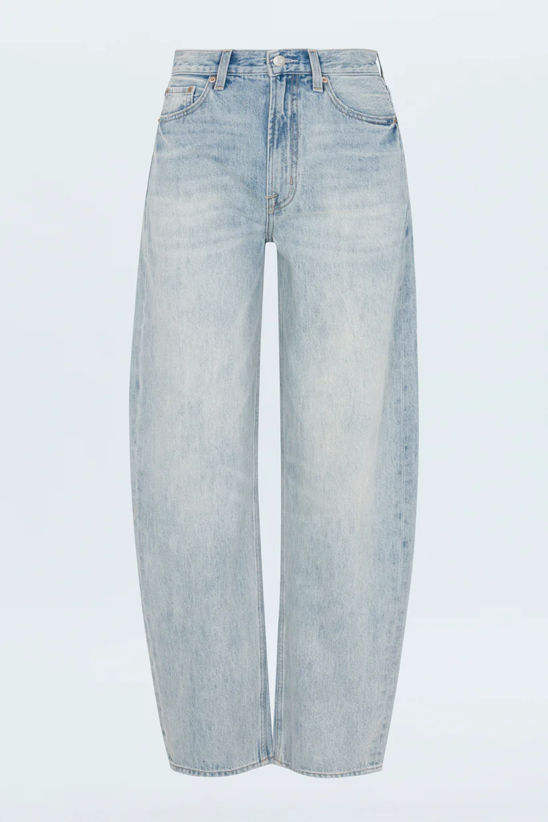 Wes High Rise Barrel Jean - Spectacle