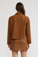 Brenda Faux Suede Jacket
