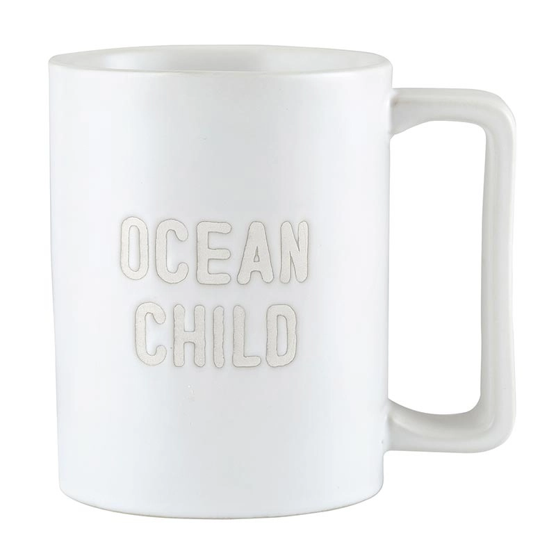 Face to Face Organic Mug - Ocean Child