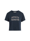 Favorite Daughter Cropped Collegiate Tee