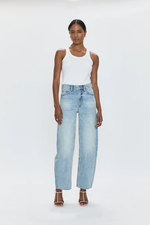 Wes High Rise Barrel Jean - Spectacle