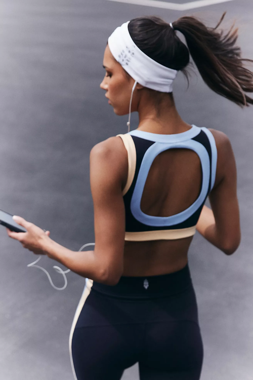 Never Better Colorblock Ring Bra