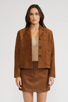 Brenda Faux Suede Jacket