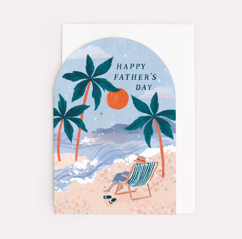 Father’s Day Beach Card