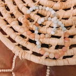 Coastal Gemstone Beaded Bracelet