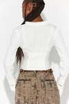 Frankie Corset Long Sleeve Top