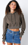 Misha Cropped Hoodie