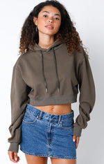 Misha Cropped Hoodie