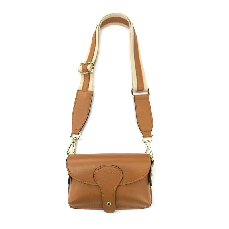 Tan Crossbody Mini Bag