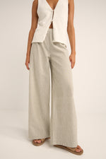 Valley Stripe Wide Leg Pants