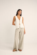 Valley Stripe Wide Leg Pants