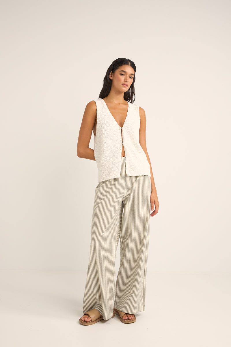Valley Stripe Wide Leg Pants